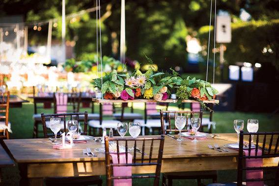 Decoração suspensa