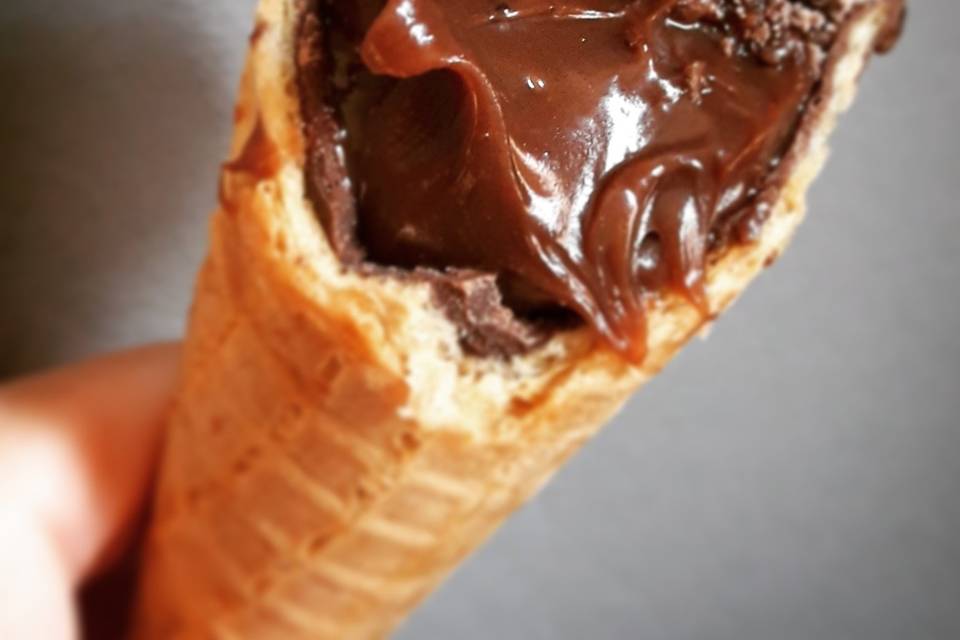 Cone recheado