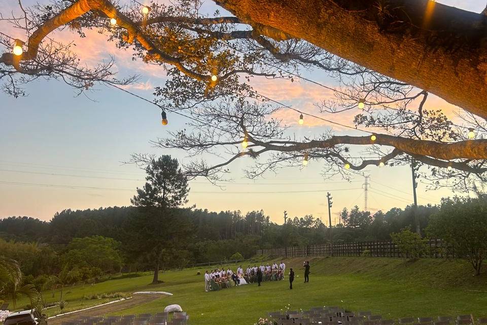 Entardecer no garden