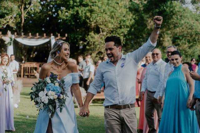 Casamento ao ar livre