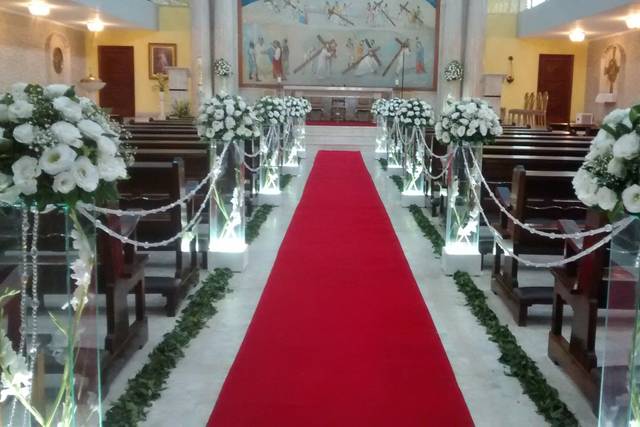 Decoração de cerimônia