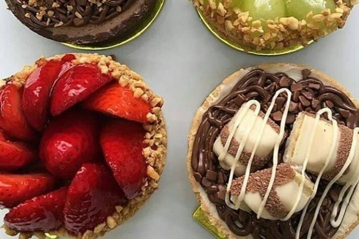 Tartes de diversos sabores