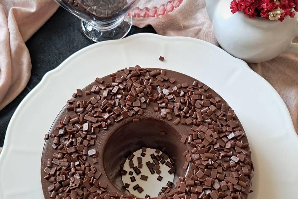 Pudim brigadeiro