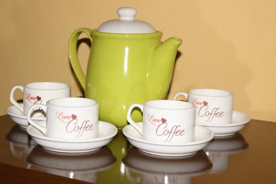 Kit 4 xícaras de café