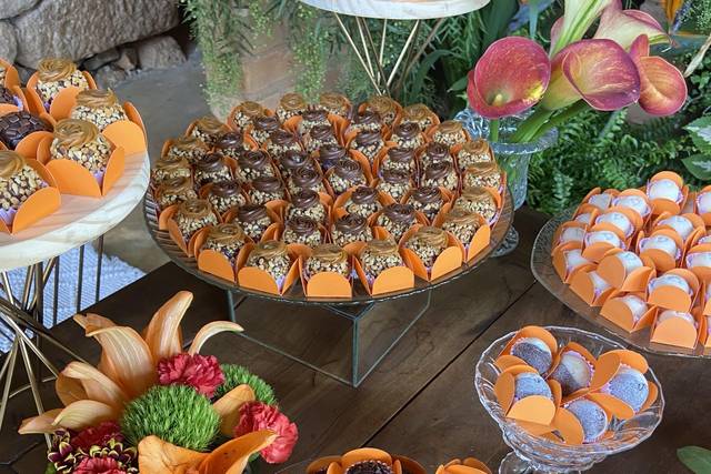 Mesa de doces finos