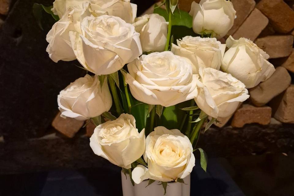 Flores brancas