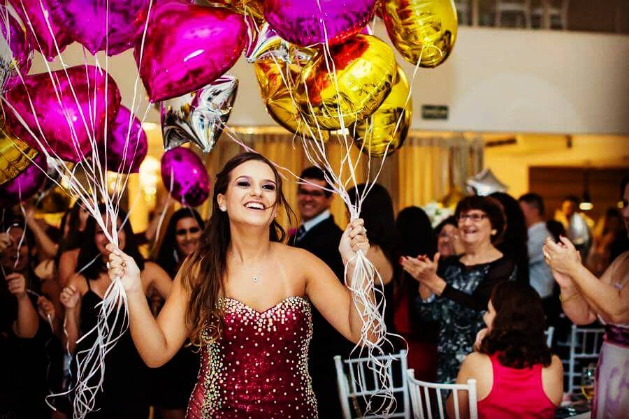 Baloes para debutantes