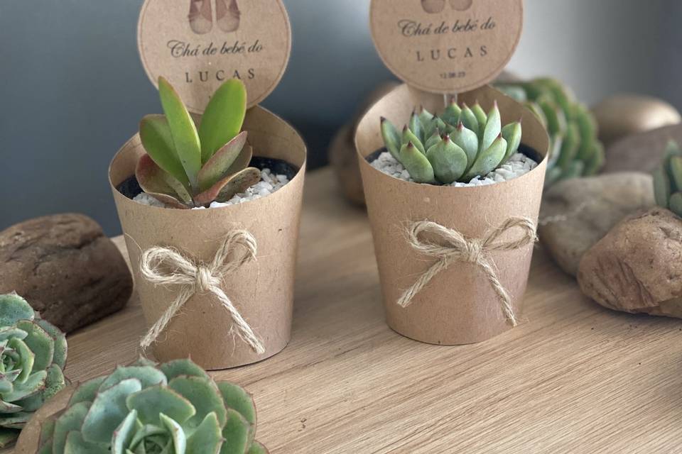 Lembrancinha Papel Kraft