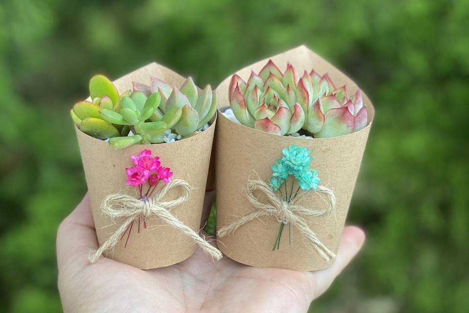 Lembrancinha Papel Kraft