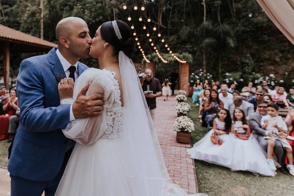 Casamento ao ar livre