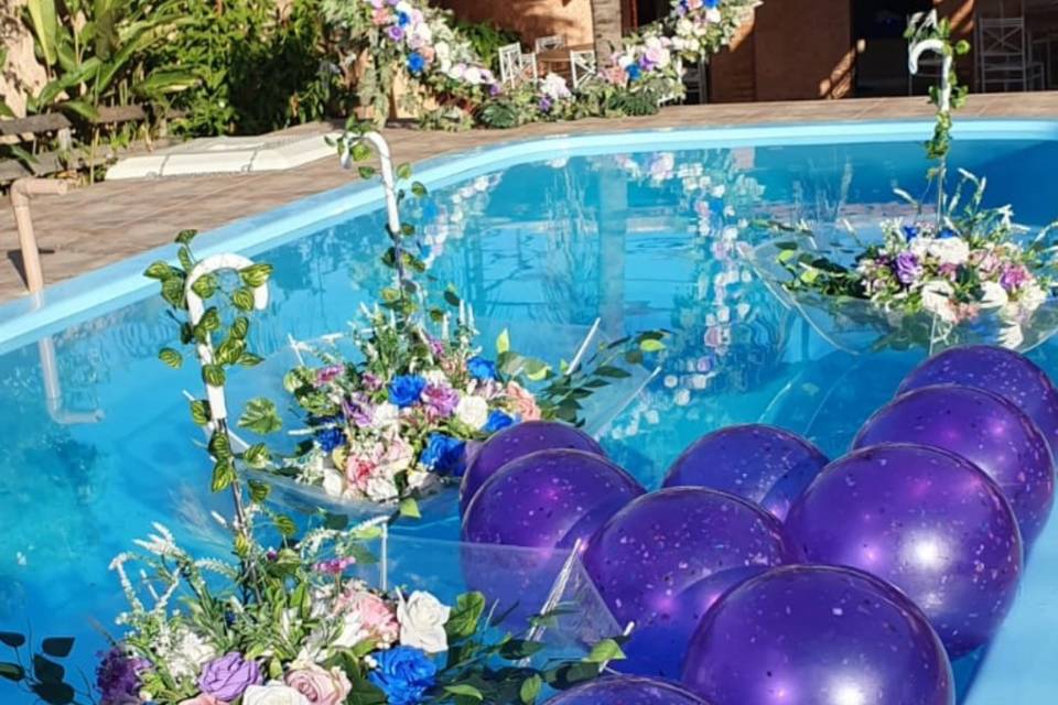 Decoração Piscina