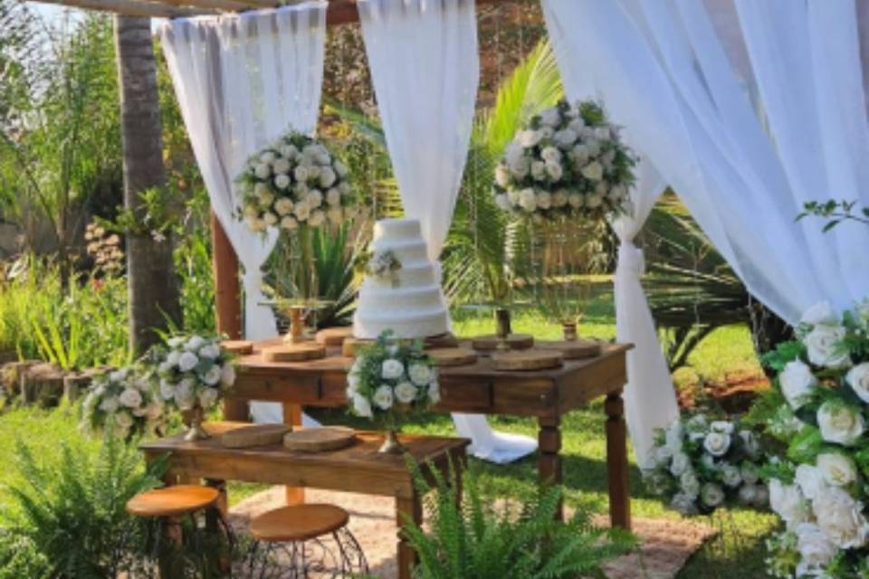 Mesa do bolo
