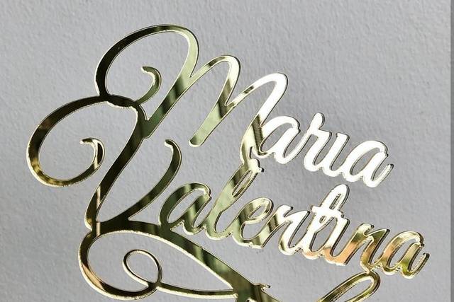 Topo de bolo de encaixe