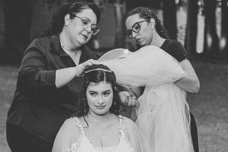 Cuidados com a noiva...