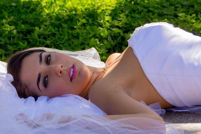 Noiva e natureza