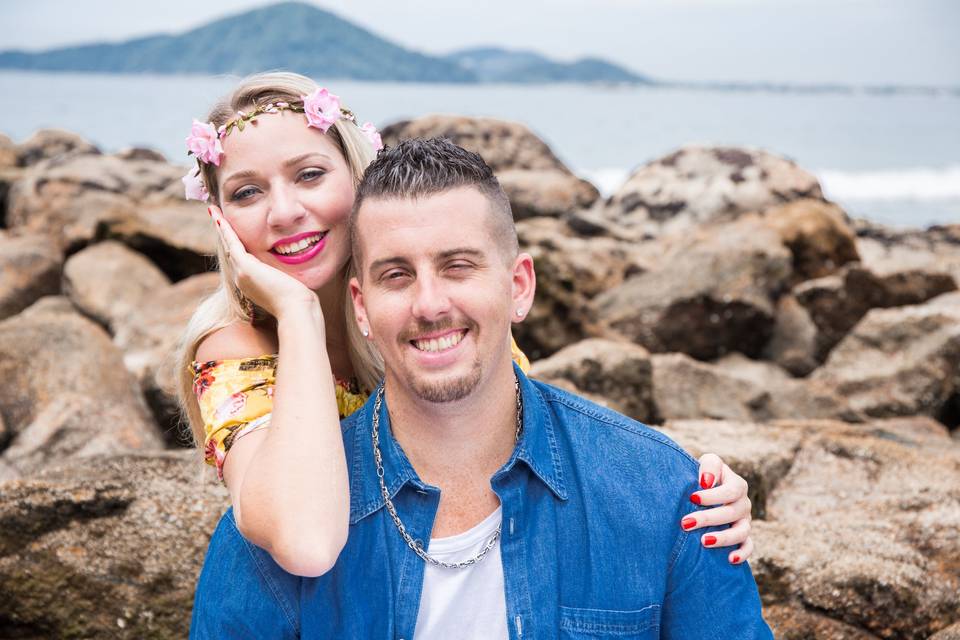 Pre wedding na praia