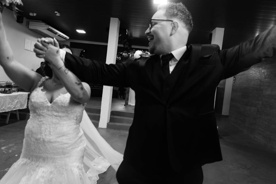 Saída dos recém casados