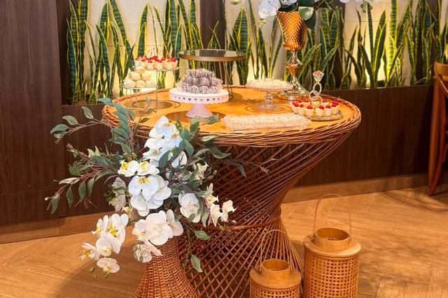 Decoração casamento intimista.