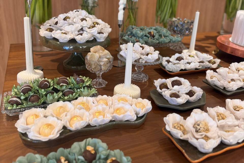 Decoração casamento intimista.