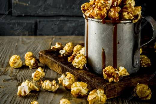 Caramelo e chocolate