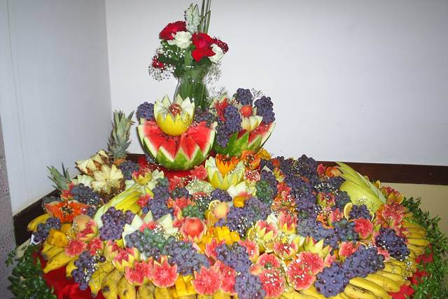 Mesa de frutas
