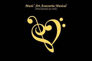 Music art logo