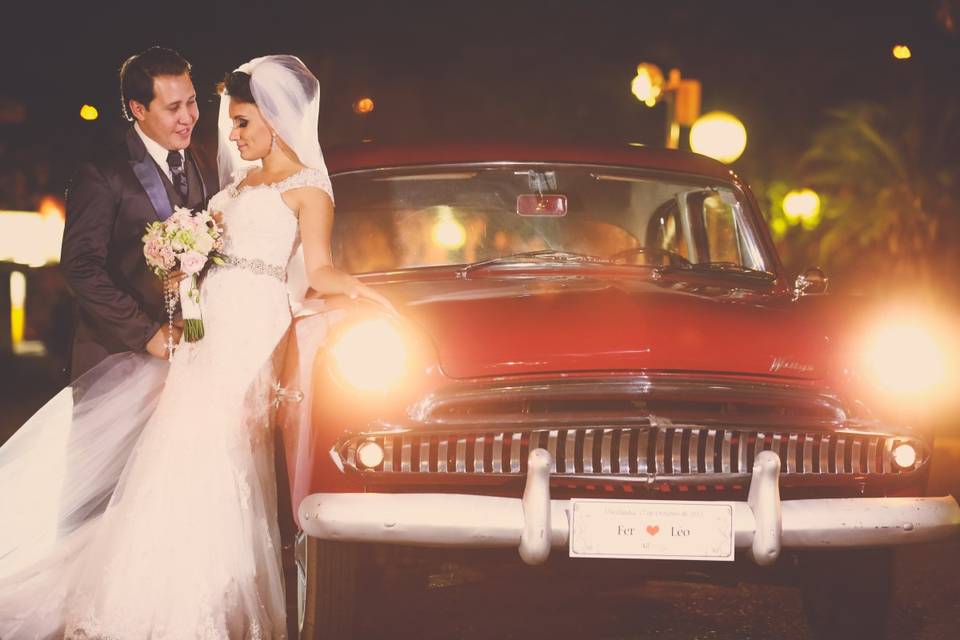 Casamento, carro da noiva