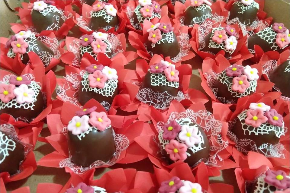 Mini trufas personalizadas