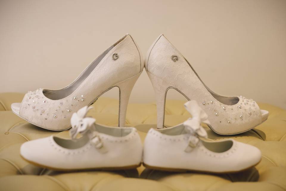 Sapatos noivas filha da noiva