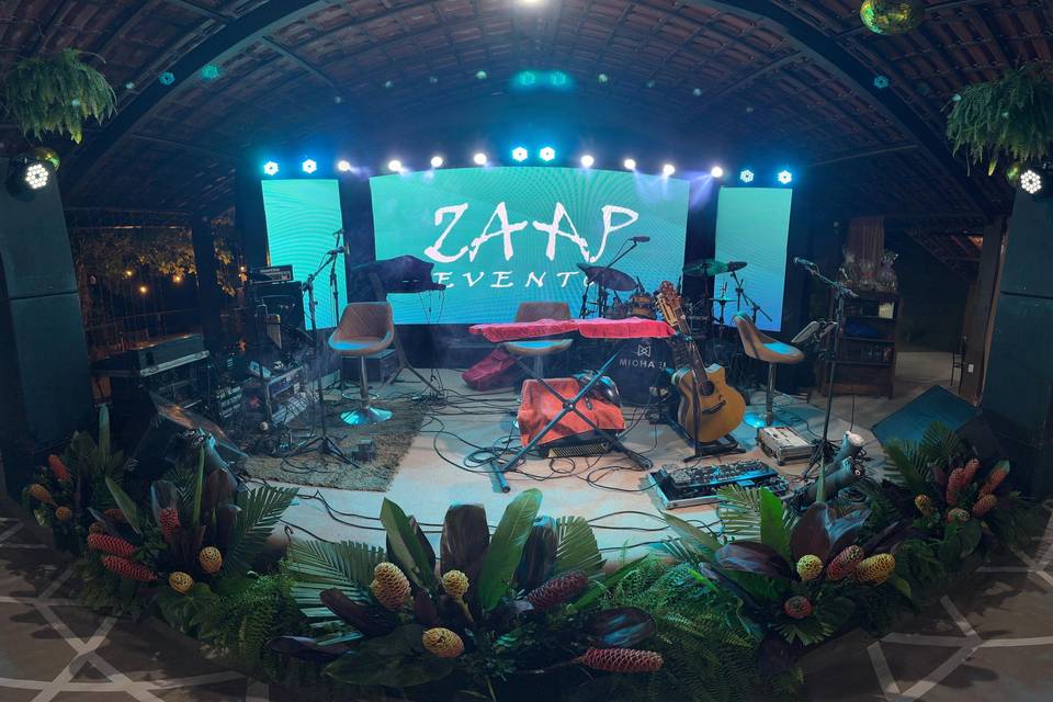 Estrutura Zaap eventos