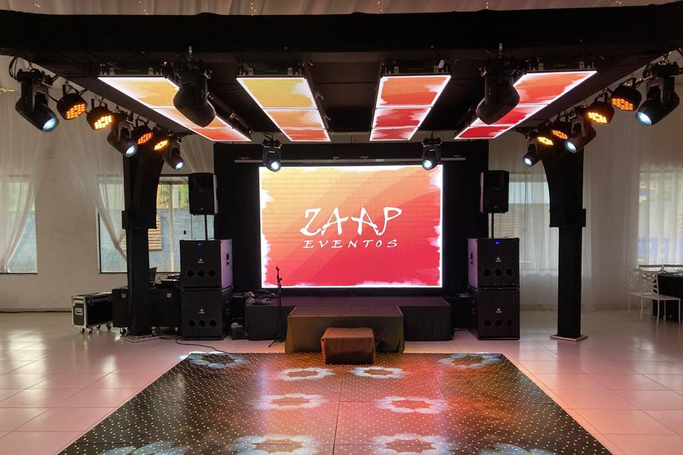 Estrutura Zaap eventos
