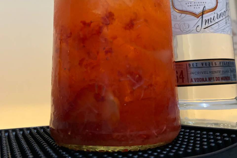 Caipirinha de Morango