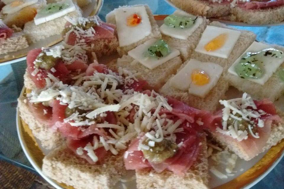 Casamento coquetel e almoço