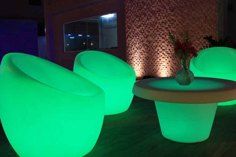 Poltronas de led