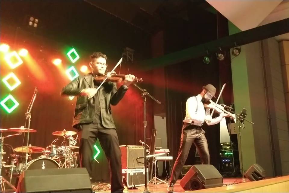 Show em SP duo violino