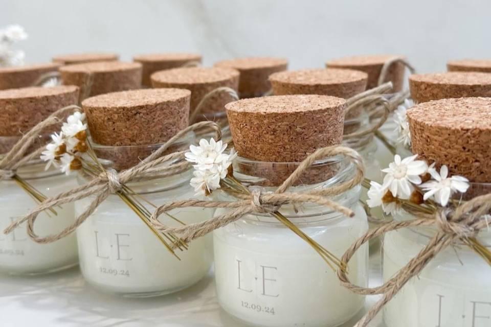 Mini vela aromática