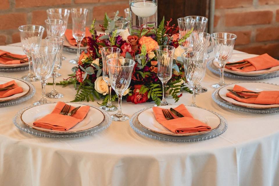 Mesa de convidados