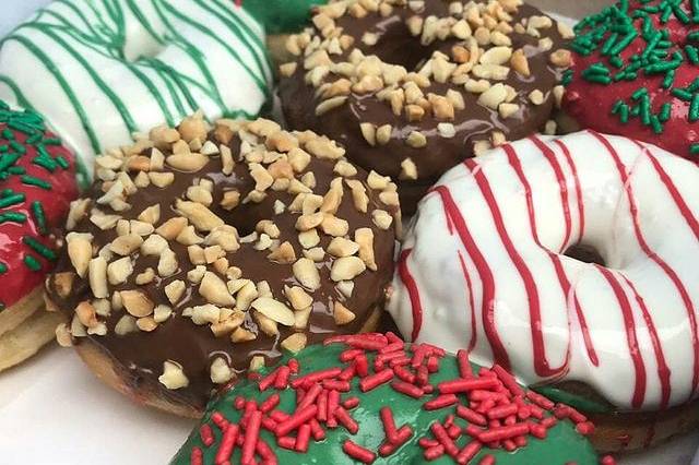 Donuts natalinos
