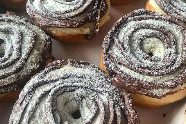 Mini donuts de vários sabores