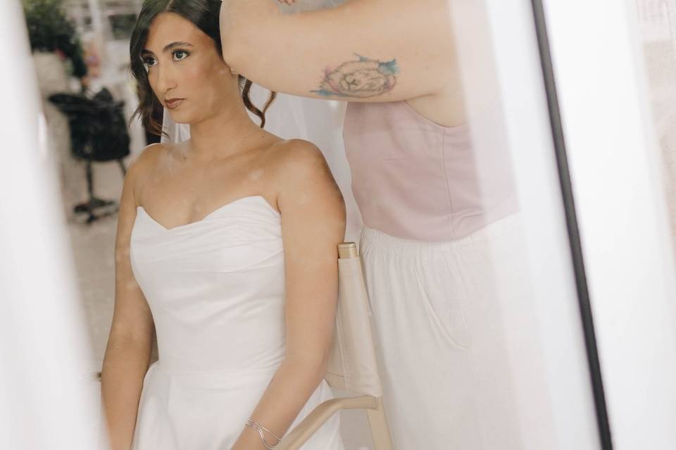 Making of da noiva