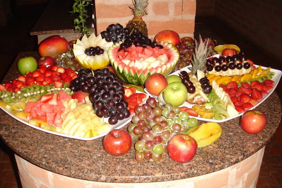 Mesa de frutas