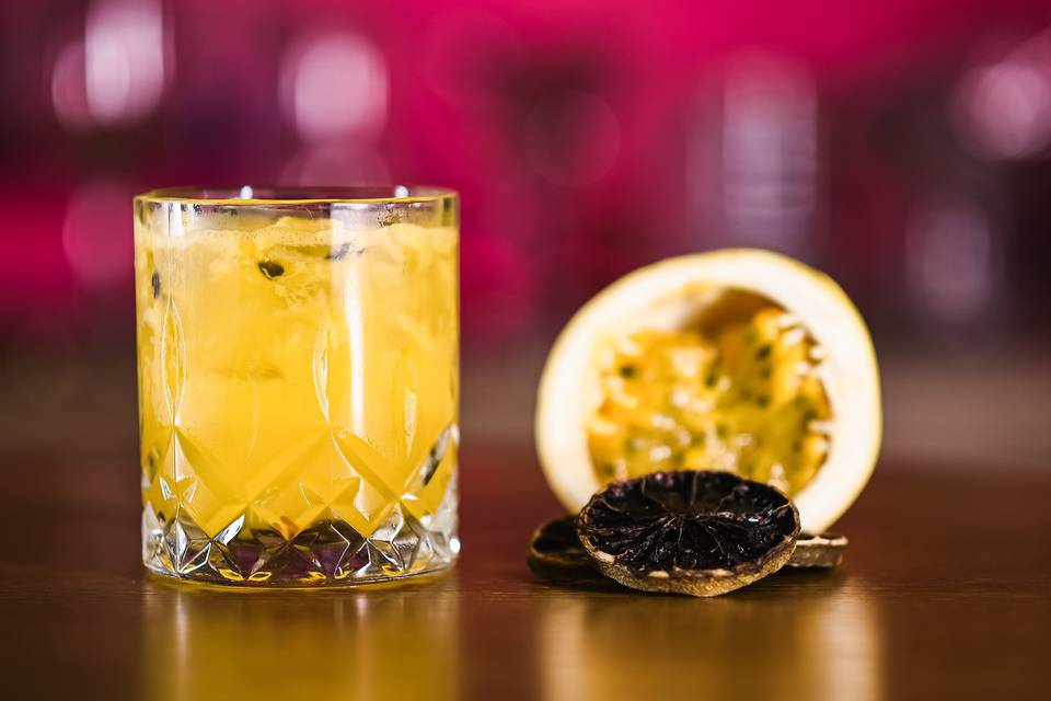 Caipirinha de maracujá