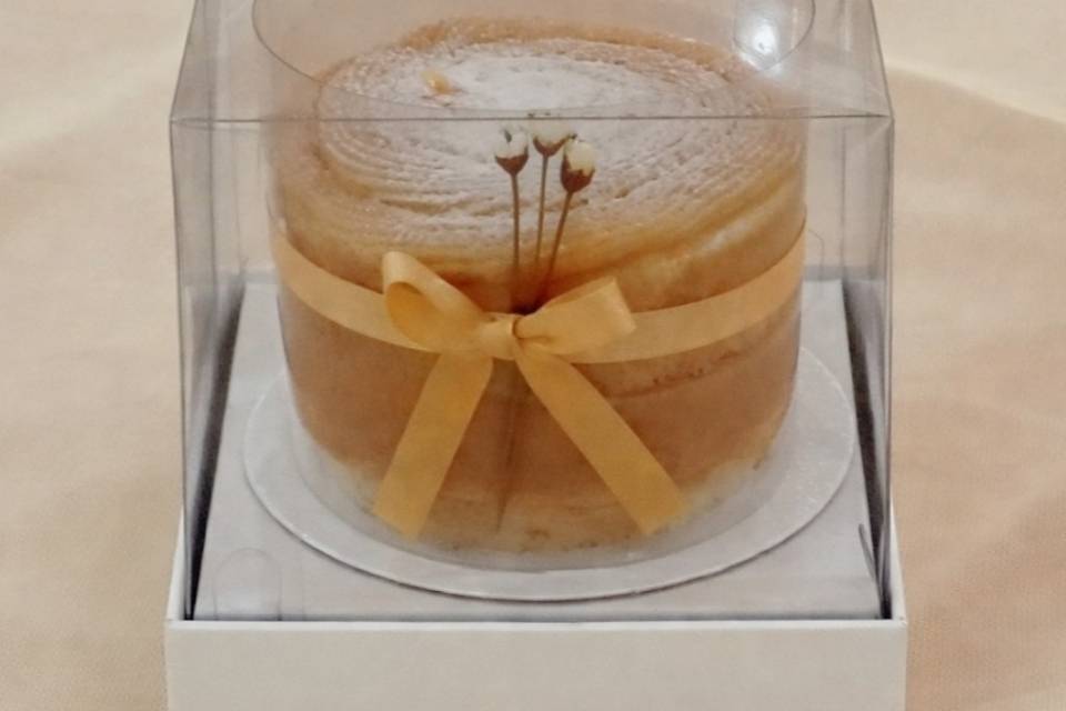 Mini cake de bem casado