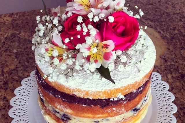 Naked cake