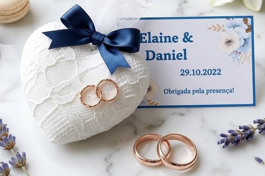 Mini sabonete para casamento