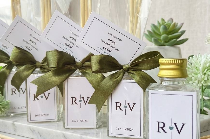 Mini difusor para casamento