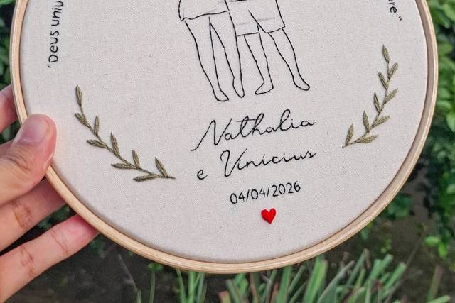 Bordados feito à mão
