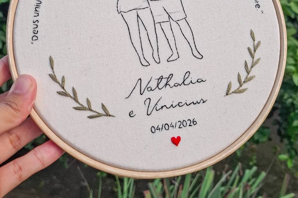 Bordados feito à mão