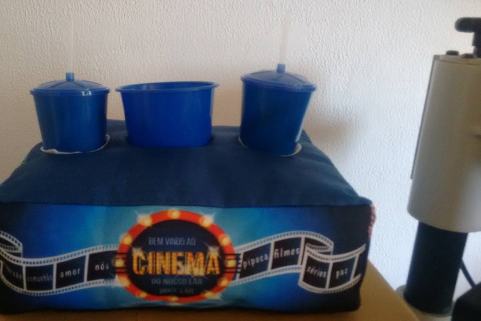 Almofadas cinema. Coloco fotos