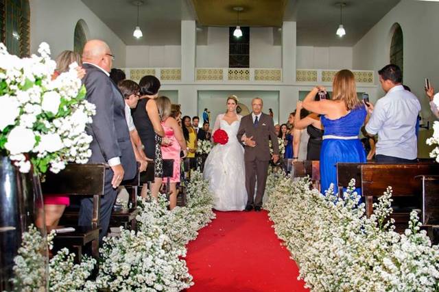 Uma cerimônia bem romântica